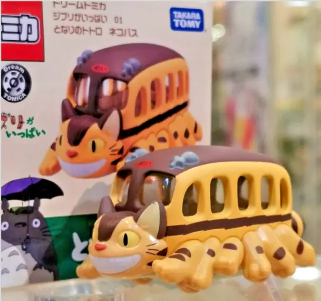 Takara Tomy Dream Tomica Studio Ghibli 01 My Neighbor Totoro Cat Bus UK seller