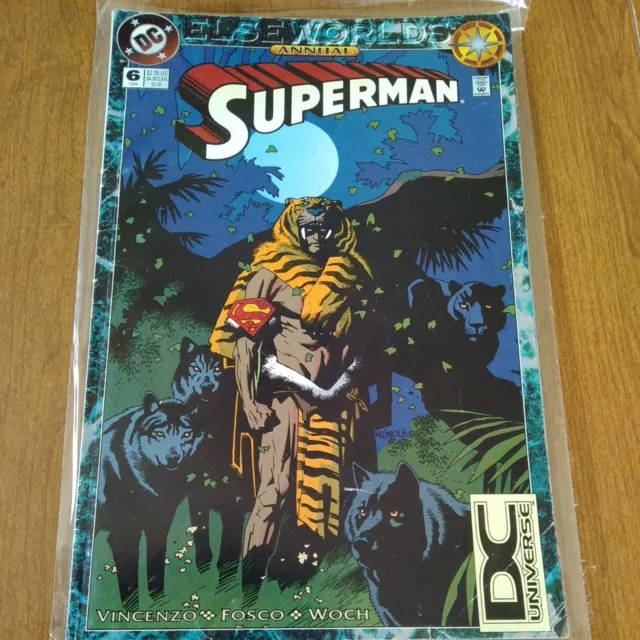 Superman #6 Elseworld Annual, The Feral Man of Steel, Chapter 1, DC Comics 1994