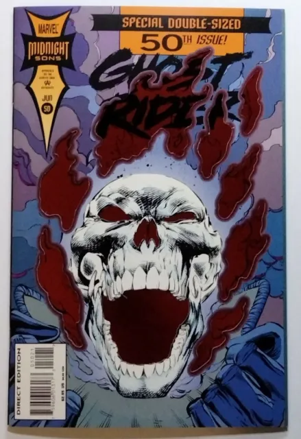 Comic Book - Ghost Rider #50 - June 1994 - Marvel Comics - Uncertified - VF