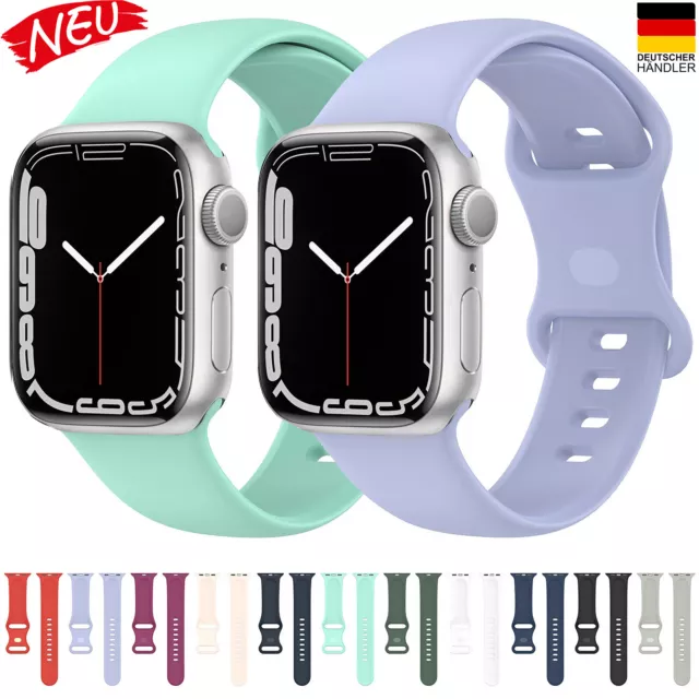 Apple Watch Bracelet Silicone Solo Boucle Brassard Sport Ultras 8 7 6 5 4 3 Soi