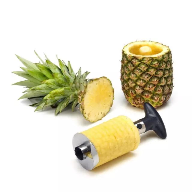 PELE- TAILLE TOUCHÉS Ananas en Acier Sbucciananas au Noyau EUR 9,99 -  PicClick FR