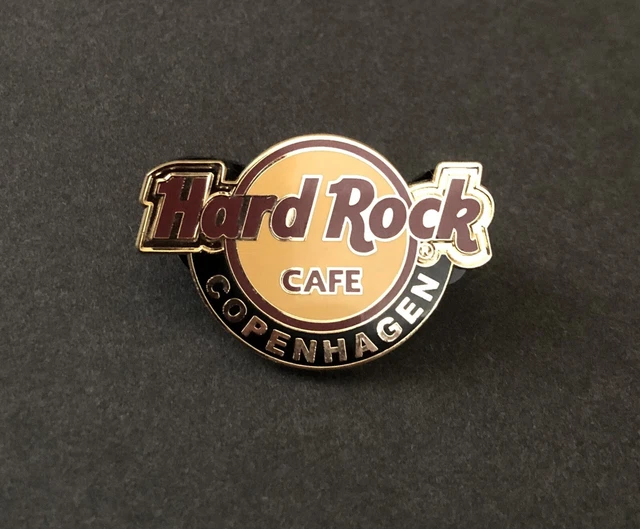 Hard Rock Cafe Copenhagen Metal Pin Pinback