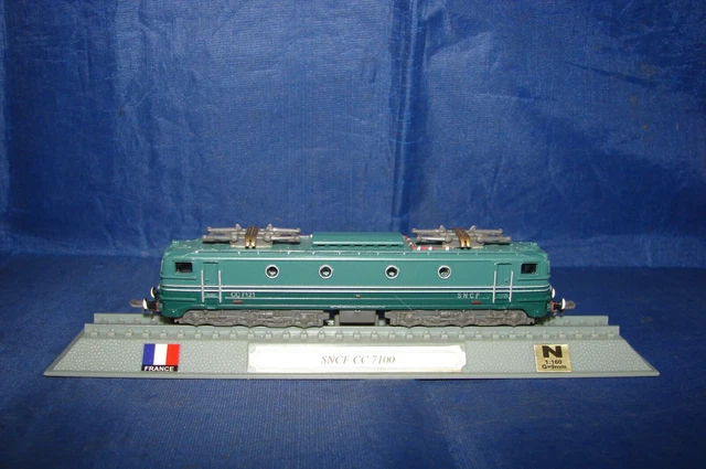 Locomotive SNCC CC7100 échelle N (1:160) - Marque DelPrado, Neuve Sous Blister, Collection Chemin De Fer