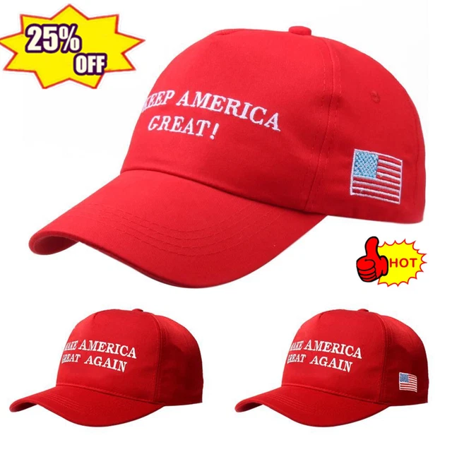 Cappello MAGA Make America Great Again Donald Trump Cappello Unisex Rosso Outdoor