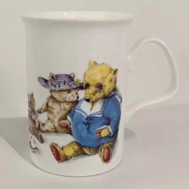 Roy Kirkham Teddy Bears Breakfast Tea Party Cup Mug England Fine Bone China