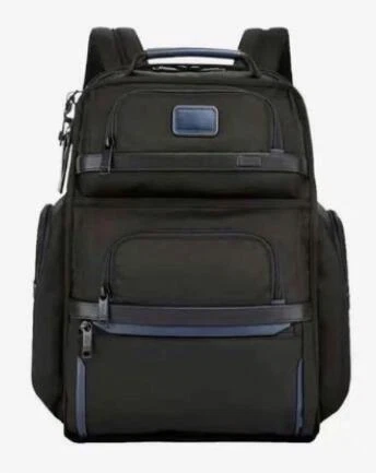 TUMI ALPHA 3 Black Deluxe Multifunction Shoulder Bag Backpack 2603578D3 F/S New