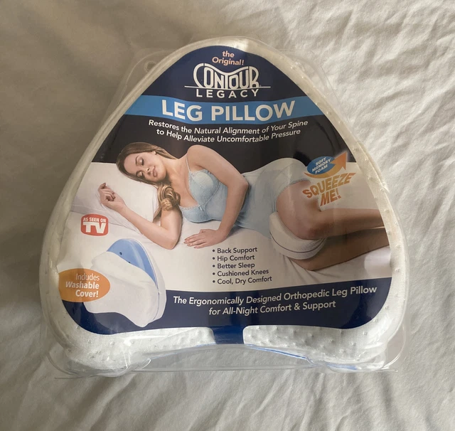NUEVA almohada lateral para dormir contour Legacy espuma viscoelástica pierna rodilla para comodidad y alivio