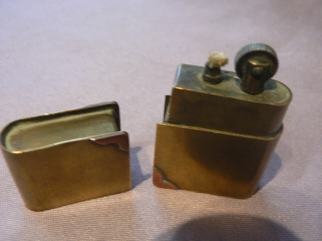 Beau Briquet artisanat Poilu 1914/1918 WW1 ORIGINAL Tranchée Soldat TRENCH ART