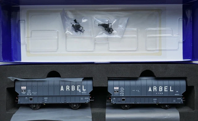 Set de 2 Wagons Coke MH45 Ep.IV - WB-376 - REE Modeles - Coffrets