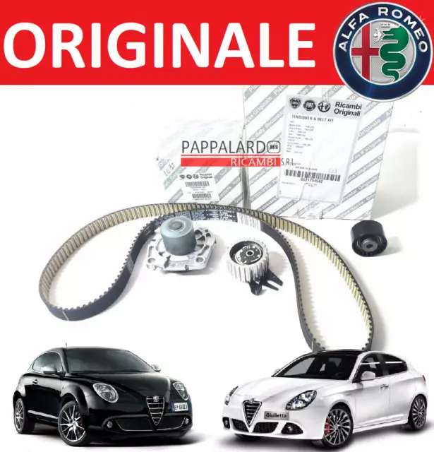 Kit  Distribuzione + Pompa Acqua Originali Alfa Romeo Giulietta Mito 1.6 Jtdm