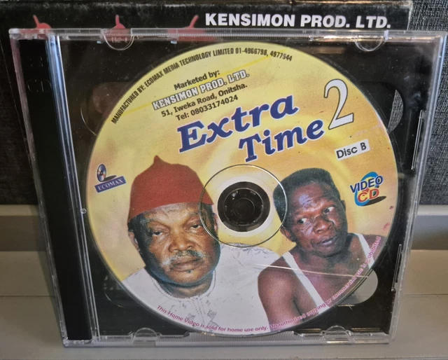 EXTRA TIME Ogbuike, South Africa VideoCD VCD in English