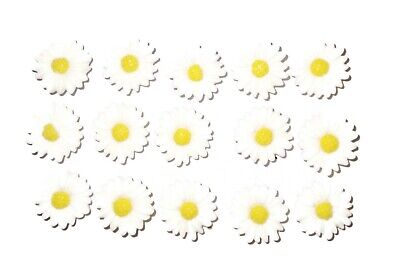 DAISY FLOWER THUMB TACKS - Set of 15 Handmade Decorative Push Pins