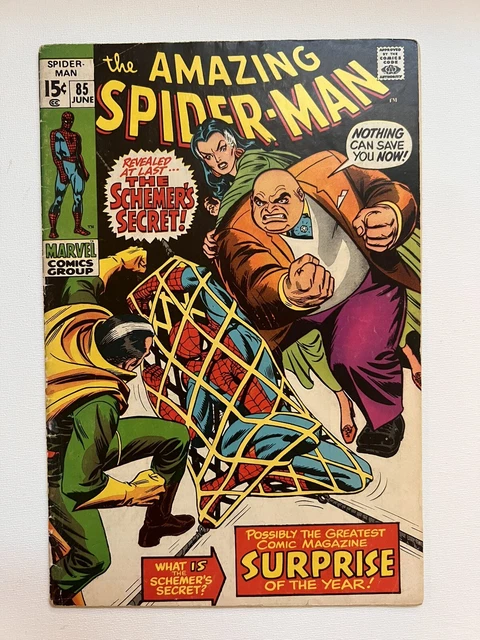Marvel Amazing Spider-Man # 85. Kingpin app. Romita cover