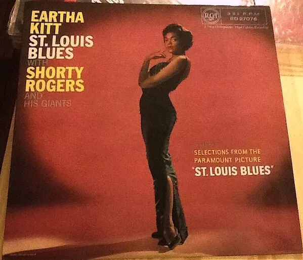 Eartha Kitt With Shorty Rogers And His Giants - St Louis Blues (LP, Album, Mono)