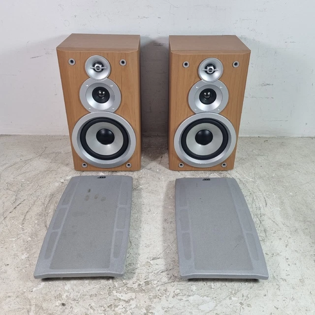 JVC SPUXJ50 MICRO Bookshelf Stereo Speakers 60w 6ohm Tested And