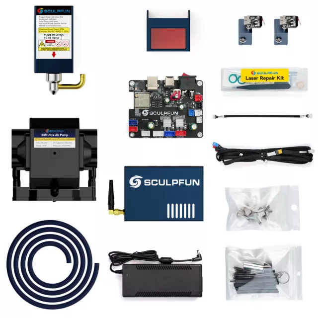 SCULPFUN 22W/33W Lasermodul-Kit XY-Endschalter direkte Verwendung für S9 C4G2