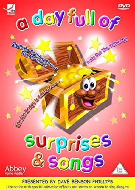 A Day Full Of Surprises And Sing Along Songs Words Fun Games DVD Brand New UK R2