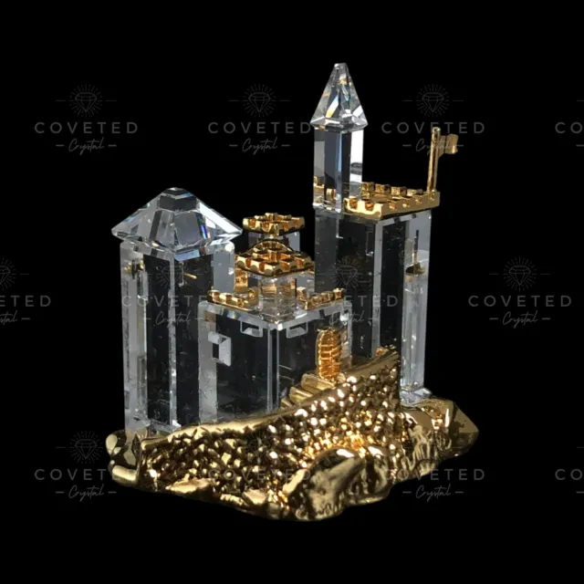 Swarovski Kristall JOURNEYS CASTLE GOLD 243449 neuwertig selten ausverkauft KEINE BOX