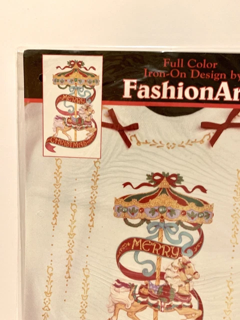 Dimensions Moda Arte 80225 Carrusel Navidad Diseños de Hierro Vintage Sellado