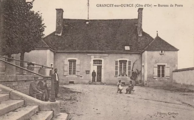 CPA 21 GRANCEY sur OURCE (Cote d'Or ) Bureau de Poste