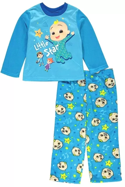 COCOMELON J.J. YoYo Fleece Pajamas Sleepwear Set NWT Toddler's Size 2T, 3T or 4T