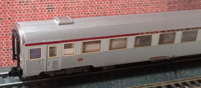 SNCF N 1/160 - VOITURE BAR LS MODELS MISTRAL 69  type Arux "Le Mistral"- Ep IVb