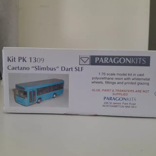 Paragonkits Caetano Slimbus Dart Unbuilt 1/76 Model Bus Kit