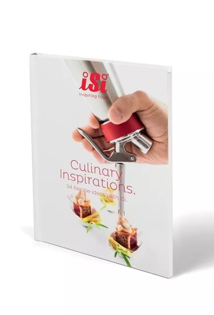 iSi CULINARY INSPIRATIONS COOKBOOK FOR iSi CREAM WHIPPERS NITROUS OXIDE