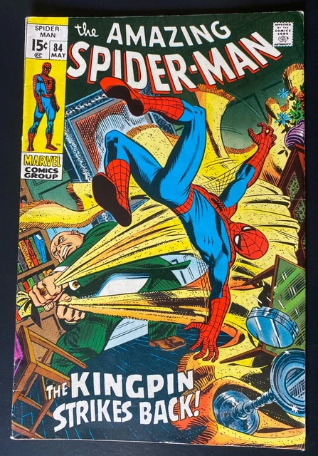 The Amazing Spider-Man # 84 (Vol 1, May 1970) “The Kingpin Strikes Back!” VF/VF+