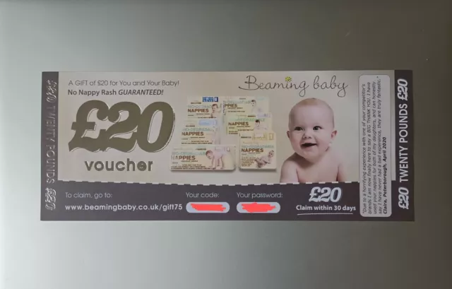 Beaming Baby Gift Voucher £20