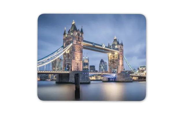 Tower Bridge London Mouse Mat Pad - England UK City Travel Gift Computer #13059