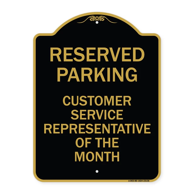 Designer Series Reserved Parking Customer Service Representative of the Month