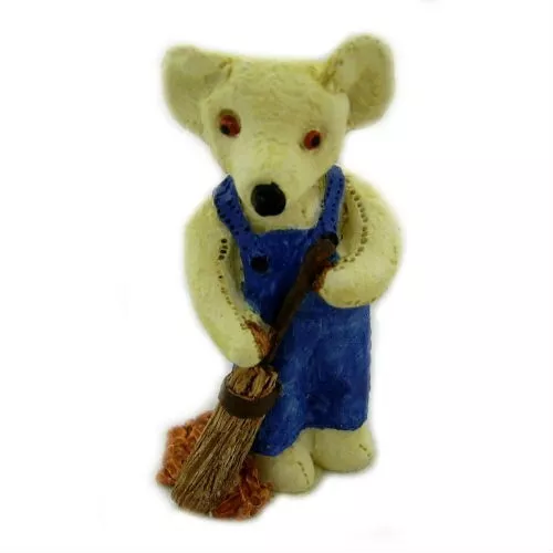 Brush Up Teddy Bear Figurine, Colour Box Miniatures, Collectables, Women TC048