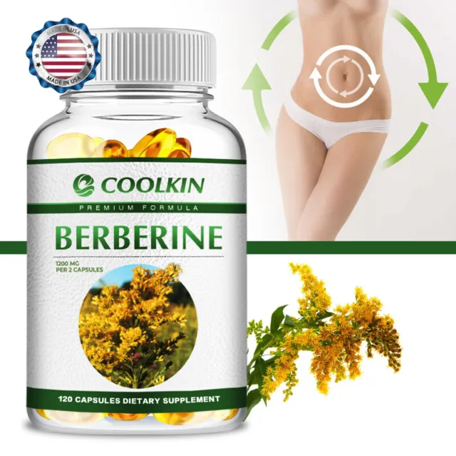 Berberine 1200mg - Heart Health, Blood Sugar Balance and Control - Berberine HCI