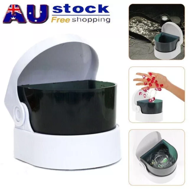 Compact Cordless Ultrasonic Cleaner Denture Cleaning Jewelry Cleaner Household