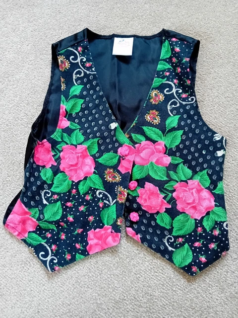 Cappotto vita per ragazze 2-3 vintage anni '90