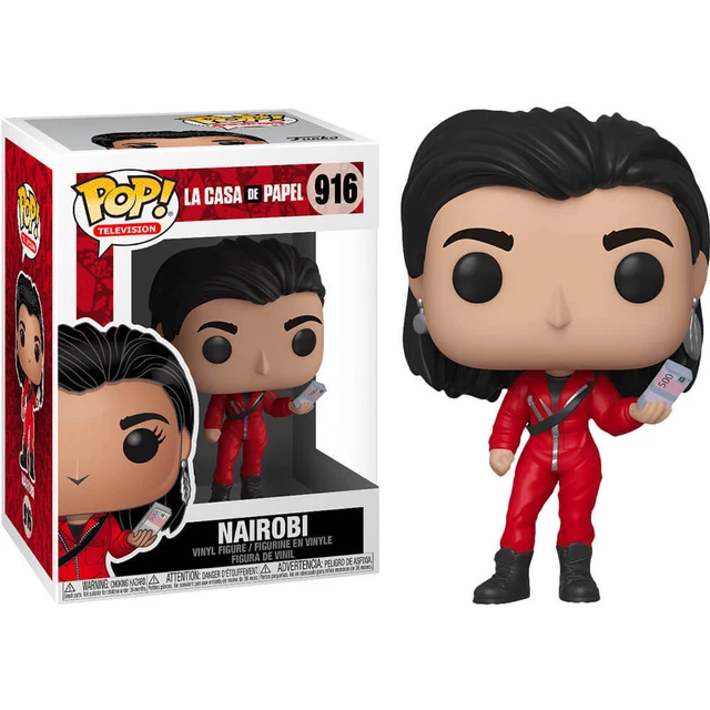 Figurine Funko Pop! Money Heist – Nairobi Avec Impression Argent