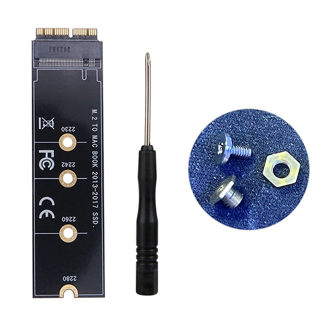 Scheda Adattatore SSD, Da PCIE A NVMe M.2 Adattatore SSD NGFF M.2 (NGFF - Foto 7