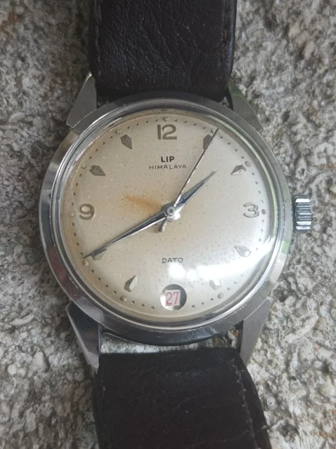 Montre LIP Himalaya Plaquée Or - Calibre R23 - Vintage - Occasion - Pour Homme
