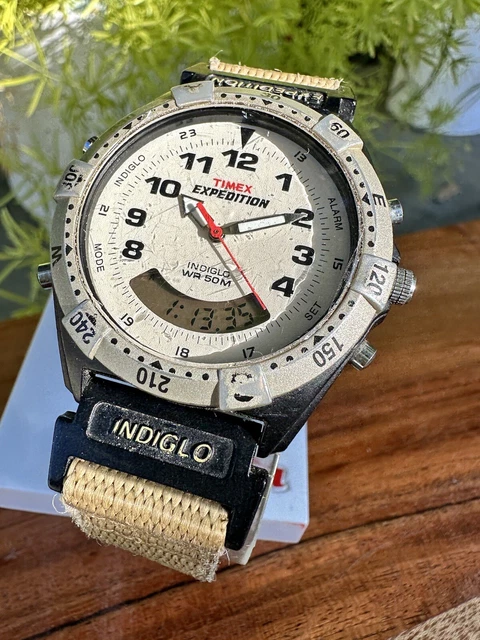 Timex expedition deals dual time