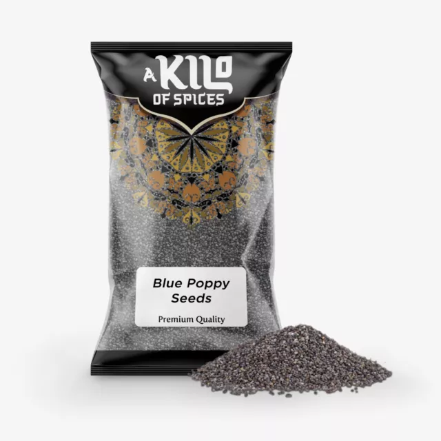 Blue Poppy Seeds Premium Quality 1kg 10kg