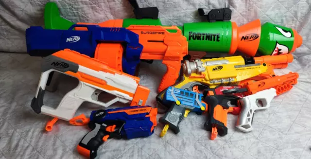 Nerf Guns - Hasbro - Viele Modelle Fortnite, Bazooka, Surgefire, Bigshock & MEHR