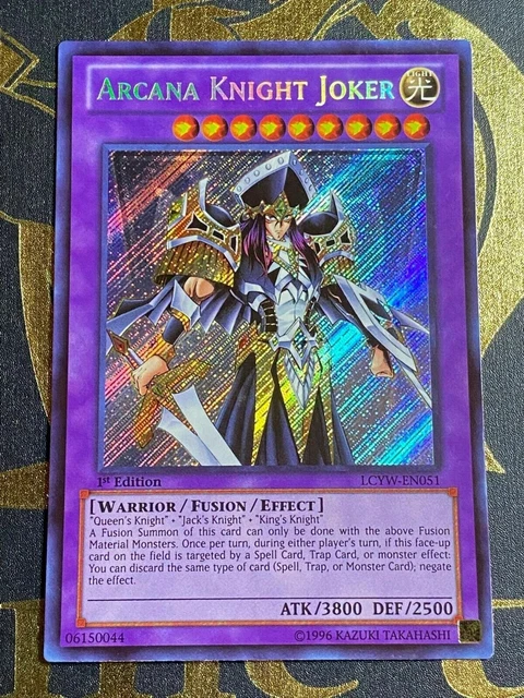Arcana Knight Joker - 1st Edition - LCYW-EN051 - Secret Rare - LP