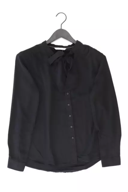 ⭐ Only Chiffonbluse Bluse für Damen Gr. 38, M Langarm schwarz aus Polyester ⭐