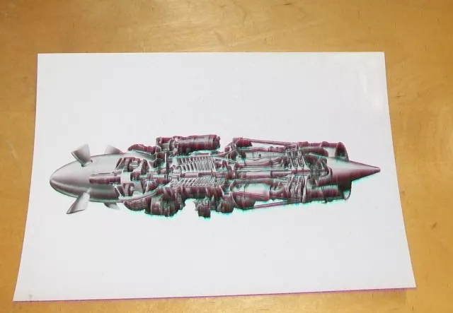 Napier Eland Propeller Turbinenmotor Für Canadair Conveir 540 Pressefoto