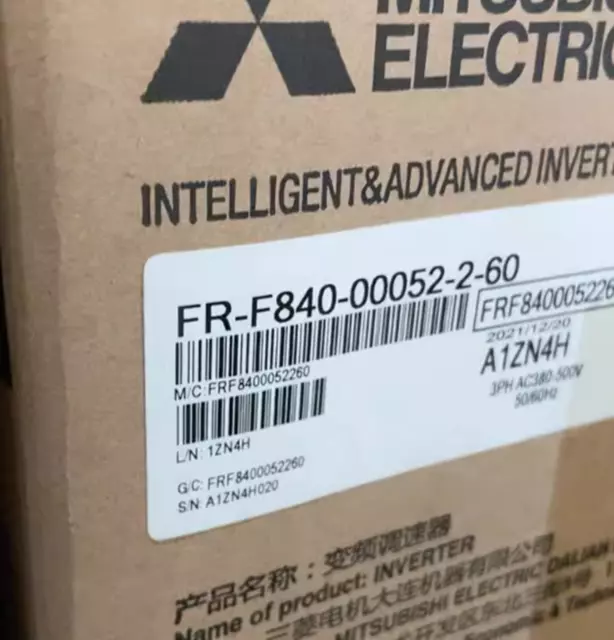 New Mitsubishi Fr-F840-00052-2-60 Inverter Frf84000052260