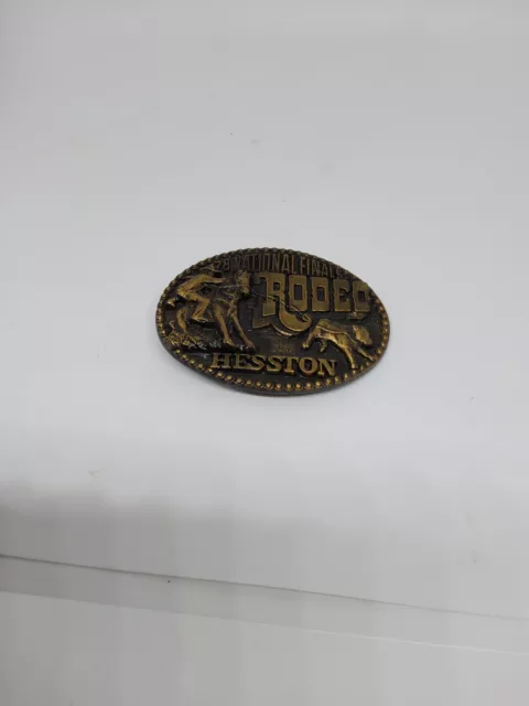 Hesston '78 National Finals Rodeo Belt Buckle