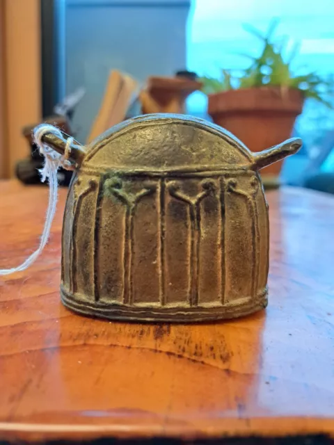 Antique Burmese Water Buffalo Bell (No clapper)