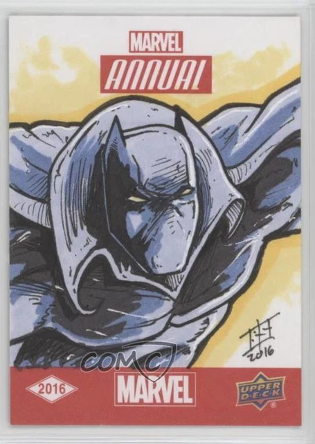 2016 Upper Deck Marvel Annual Sketch Cards 1/1 Bryan SilverBaX Sheppard Auto p1l