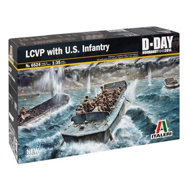 Maquette Italeri – Barge De Débarquement LCM 3 – 1/35 – Réf. 6755 – D-Day – Neuf